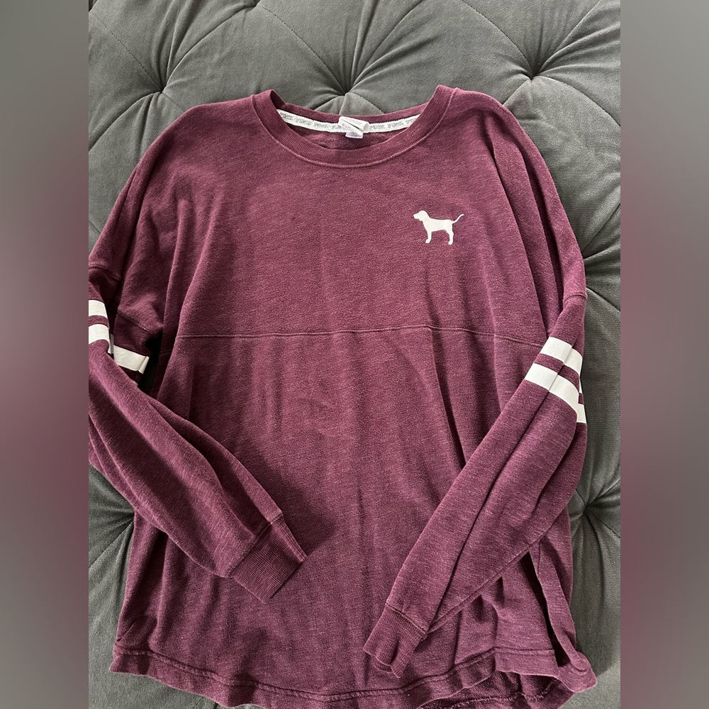 Pink VS sweatshirt size L